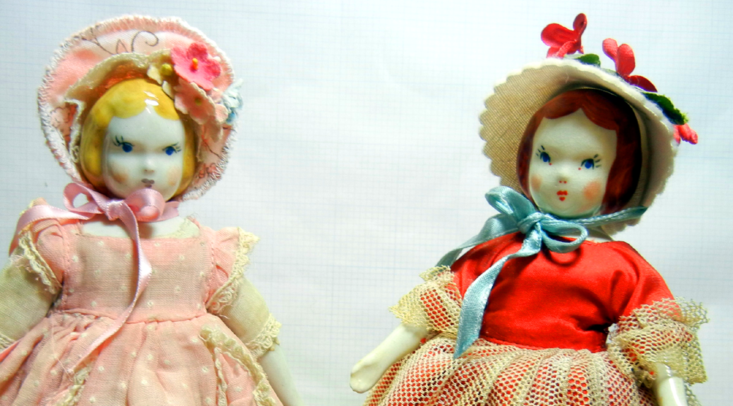 Godey’s Little Lady dolls